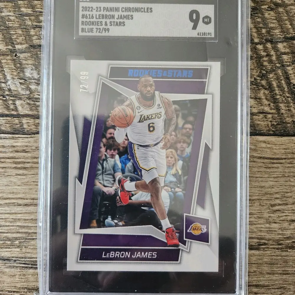 LeBron James 2022 Rookies & Stars /99 SGC 9