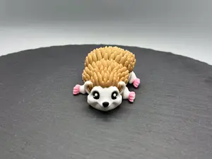 3D Printed Articulated Hedgehog - Fidget Animal Friend