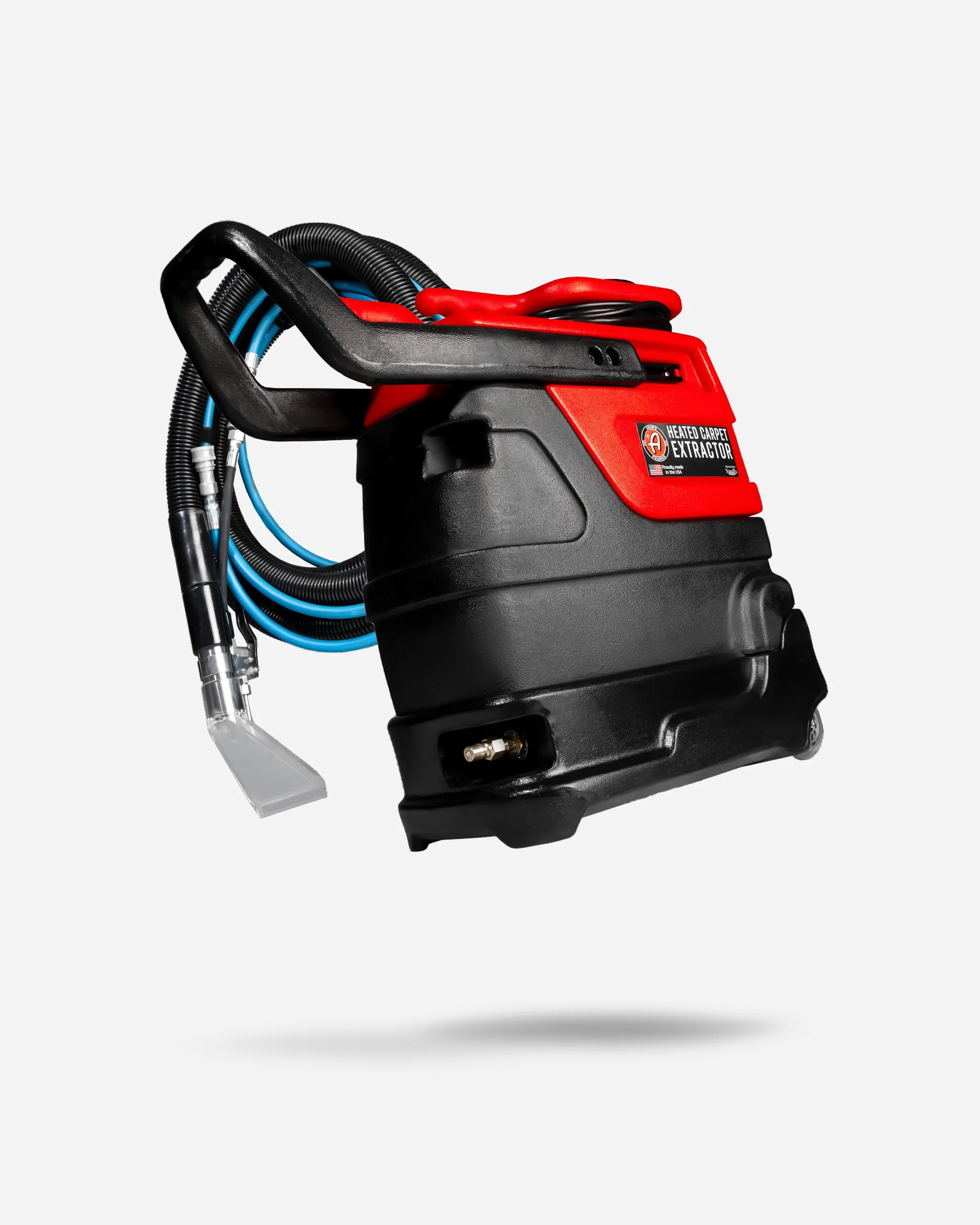Adam's Heated Carpet Extractor for Automotive Interior Care, Hot Solution Helps Sanitize Car Interior Surfaces