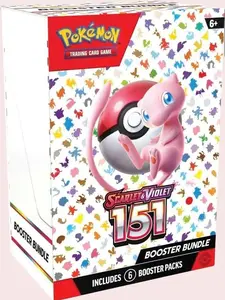 Pokemon Scarlet & Violet 151 Booster Bundle 6 Packs