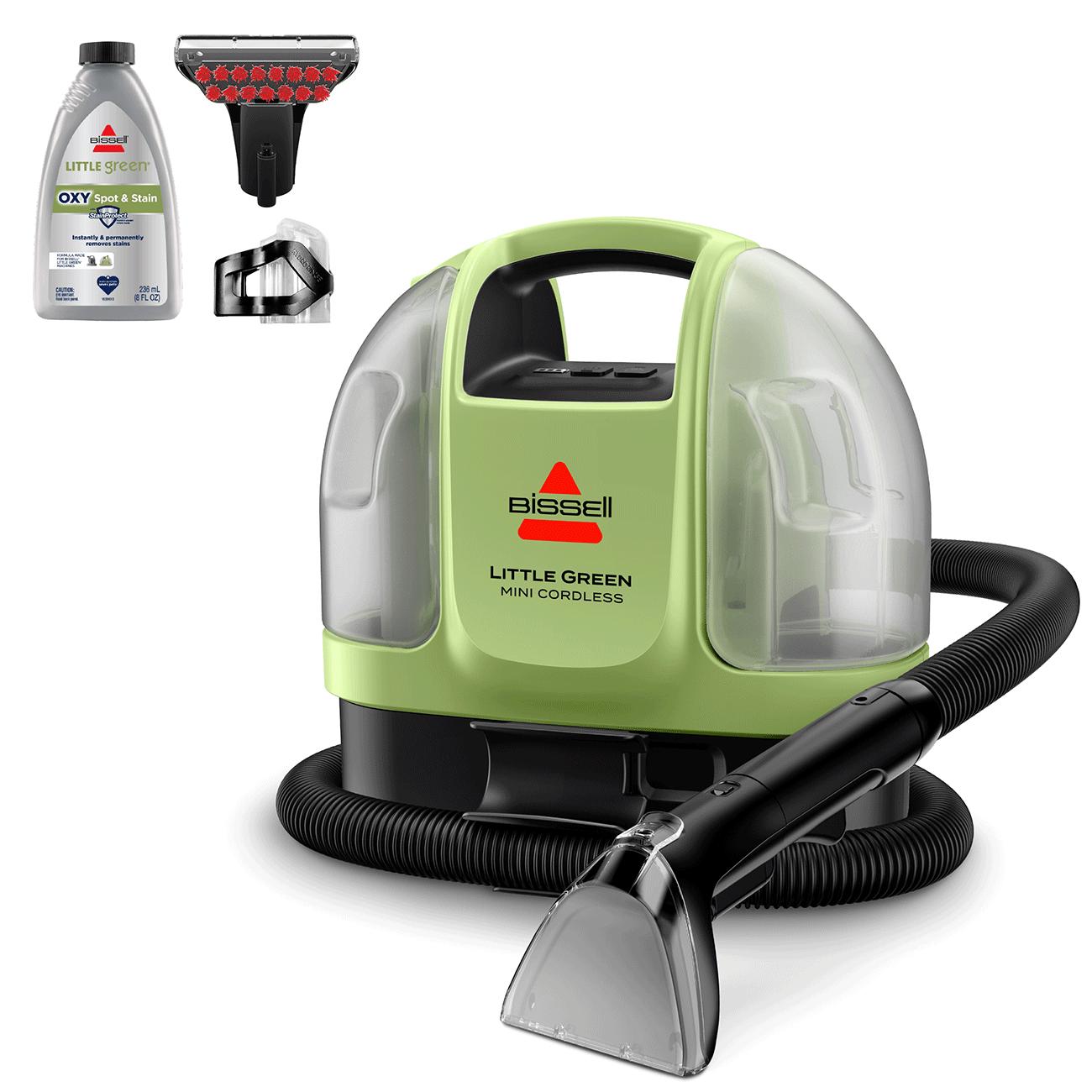 BISSELL® Little Green® Mini Cordless Portable Carpet Cleaner BISSELL® Little Green® Mini Cordless Portable Carpet Cleaner