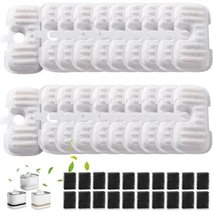 20 Packs Filter Replacement Compatible with PETLIBRO  Water Fountain PLWF005/PLWF105/PLWF115, Upgrade Replacement Filters Fit Pet libro Pet Water Fountain, Easy to Install