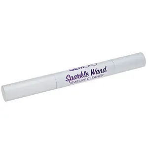 JTV GEMORO Sparkle Wand On-The-Go Jewelry Cleaner with Microfiber Polishing for Brilliance & On-the-Go Convenience Compact Design Travel Friendly Effortless Cleaning Solution - Household