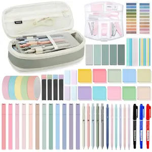 Valentine Stationery Gifts Bible Journaling Kit 18/39/60pcs Aesthetic Annotation Supplies School Stationery Study Supplies for Christian Women Girls Teenagers College Student Girly Office Supplies Birthday Party, School Study Supplies