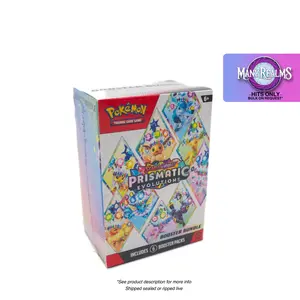 Prismatic Evolutions Booster Bundle 6 Packs - Sealed Pokemon