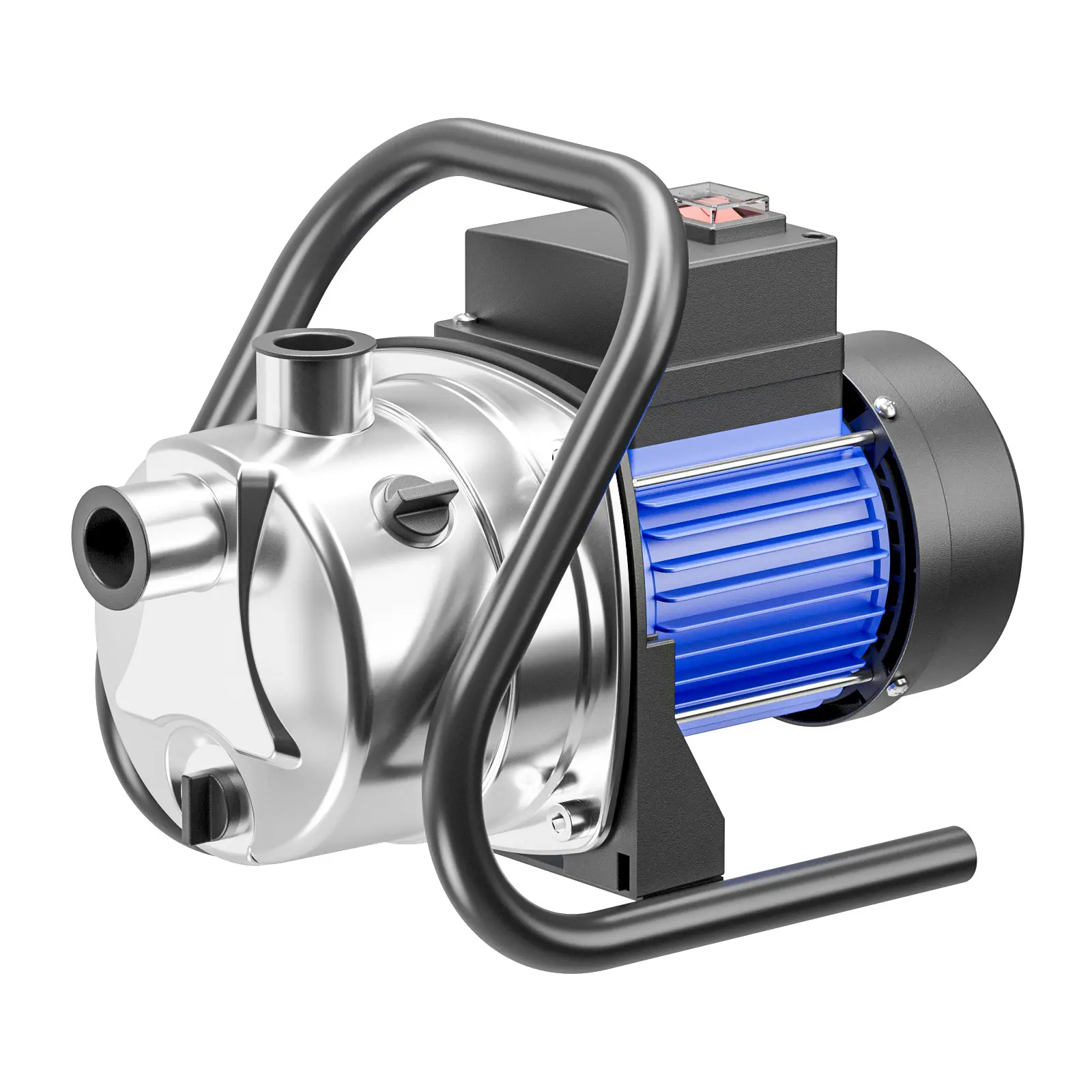 Shallow Well Pump 1.8 HP 1500 GPH, Portable Electric Booster Pump for Water Transfer, with Reliable Booster Function for Daily Water Transfer, for Shallow Wells Gardens Farms Water Tanks and Daily Water Transfer