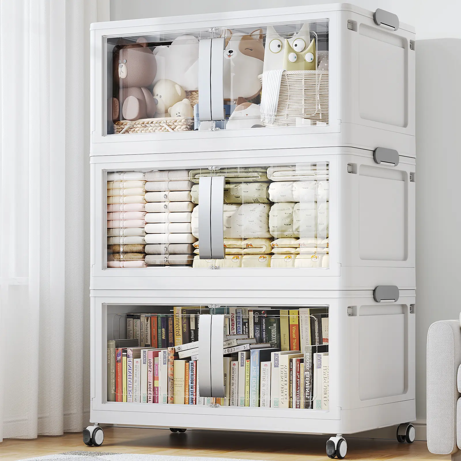 White 160 Qt-3Pack