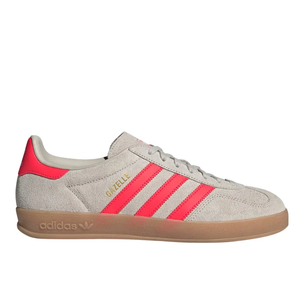 adidas Mens Gazelle Indoor Sneakers Shoes Casual - Grey