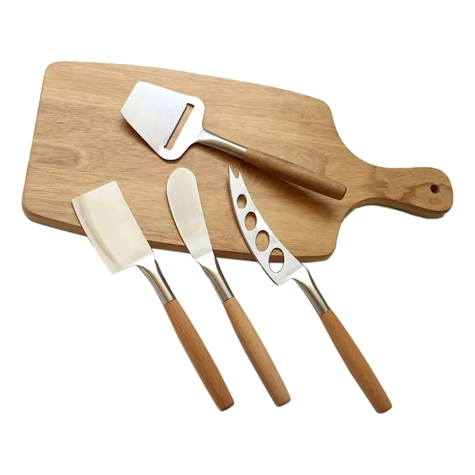 Youzey Cheese Knife & Cutting Board 5 Piece Set Youzey Cheese Knife & Cutting Board 5 Piece Set