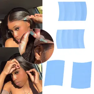 20 pcs Waterproof Double Side Adhesive Lace Front Wig Tape for Hair Extension - Strong Hold and Easy Application