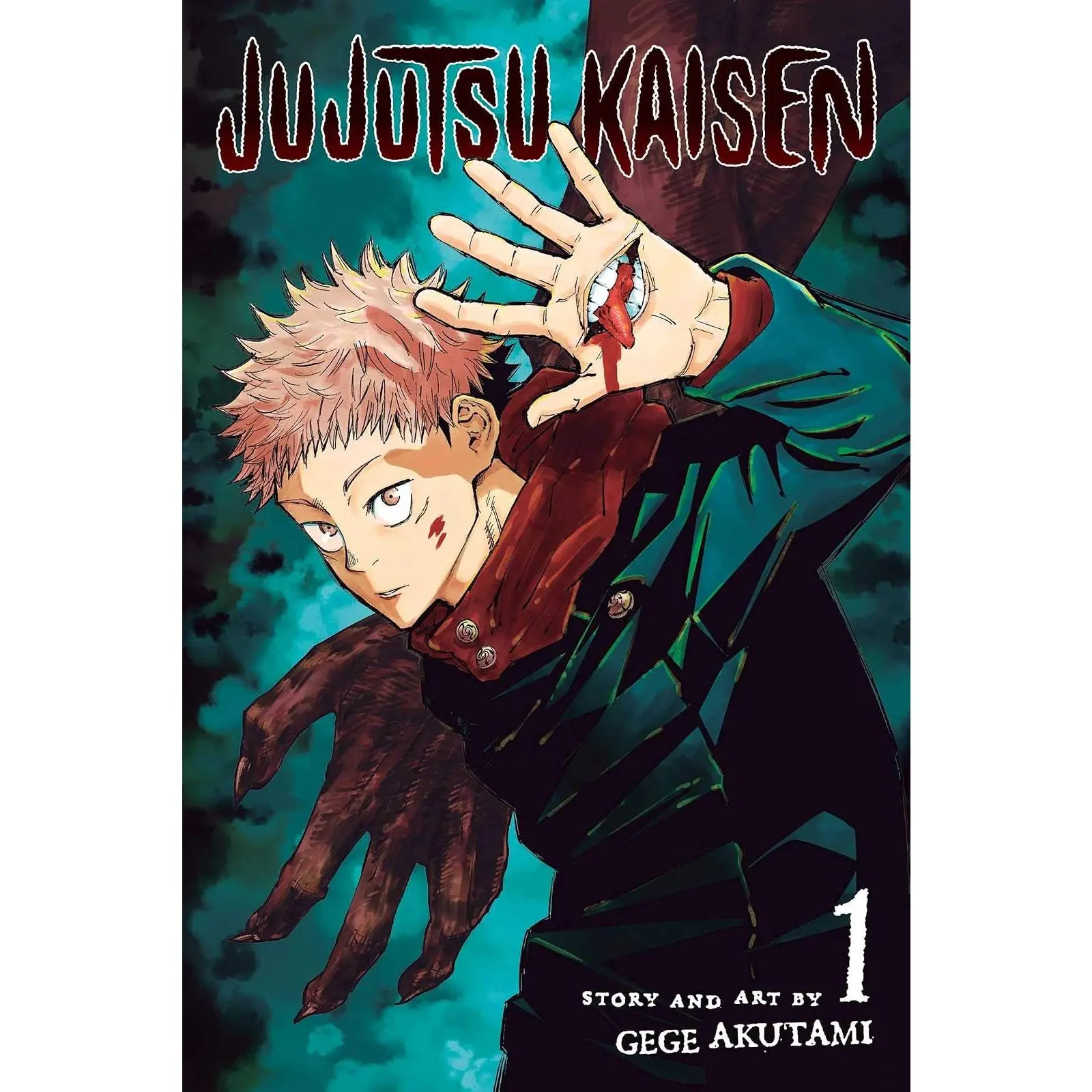 Jujutsu Kaisen Vol. 1: Ryomen Sukuna - Japanese Comic Book, English Edition, Story and Art by Gege Akutami for Lifestyle & Hobbies Enthusiasts