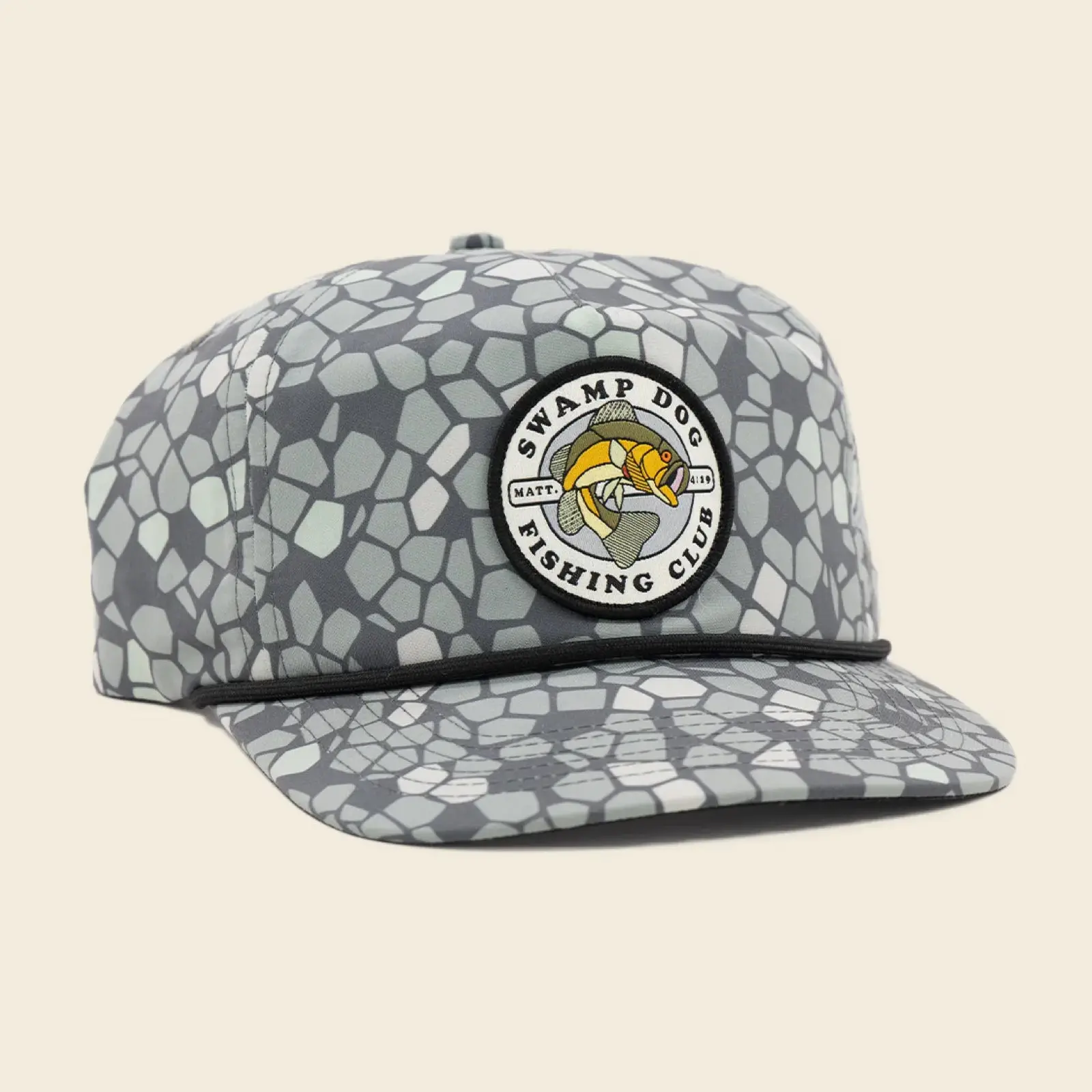 Stained Glass Bass Hat Stained Glass Bass Hat