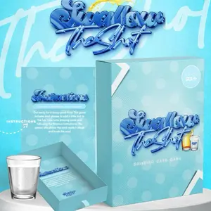 SWALLOWTHESHOT ADULT DRINKING GAME CARD FOR GAME NIGHTS, GIRLS NIGHTS and ETC