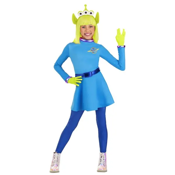 Girl's Disney and Pixar Toy Story Alien Costume Dress (© Disney) (© Disney/Pixar)