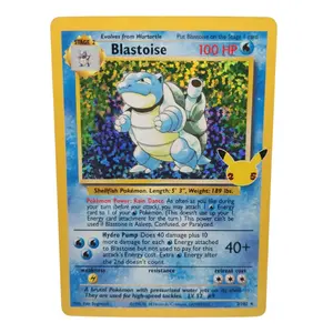 Pokémon TCG: Pokémon TCG Blastoise Holo Rare 2/102 Celebrations Classic Collection NM