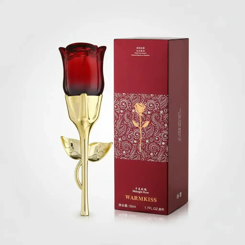 Midnight Rose Perfume for Women, Edp Liquid Perfumes, Eau de Parfum, Long-Lasting Fragrance, Unique Scented Gift, Ideal for Daily Use, Dates, Parties, Valentine's Day, Floral Scents, Floral Fragrances