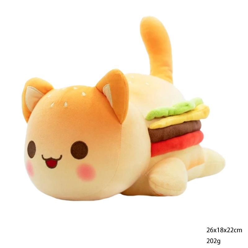 Soft & Skin-Friendly Cat Plush Toy for Kids - Bright & Colorful Design - White Plush Toy