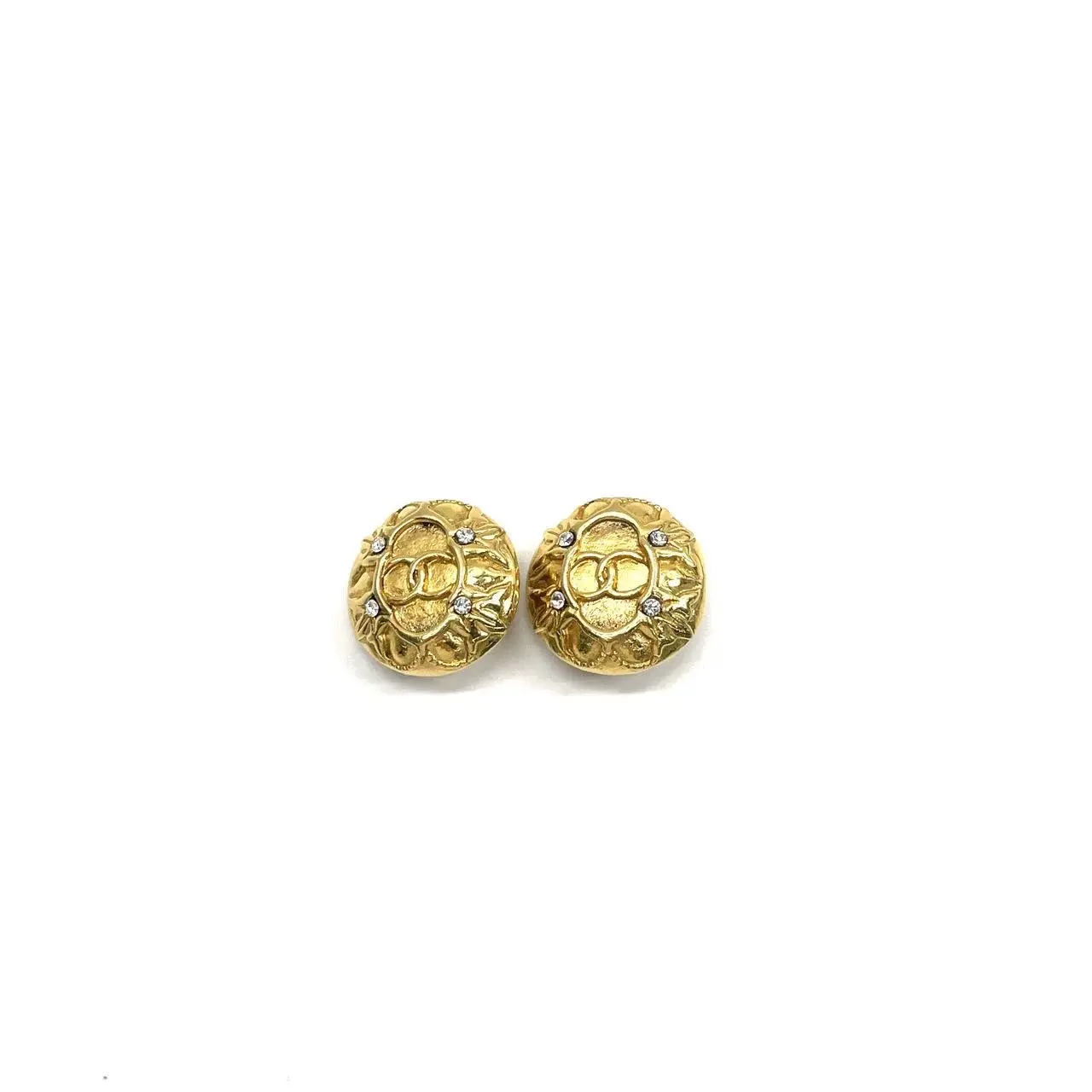Pre-owned CHANEL leather Bag Accessories earings