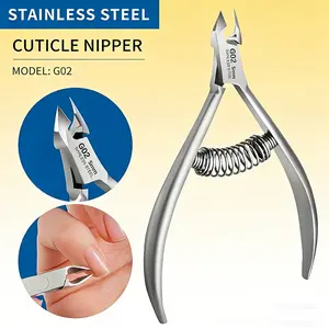Ukrainian Style Dead Skin Pliers 1Pc, Stainless Steel Cuticle Cutter for Nail and Cuticle Maintenance