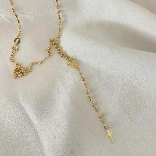 18k Gold Plated Rosary