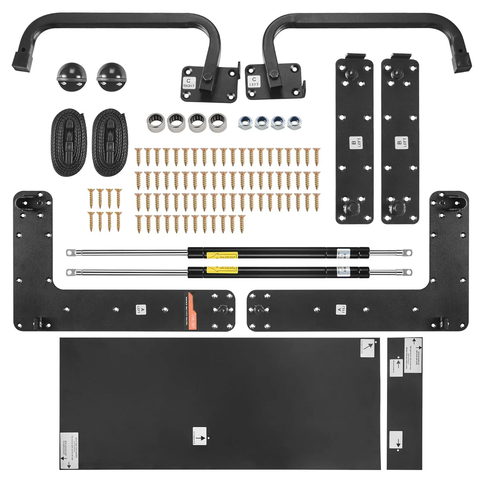 Murphy Bed Kit Twin Size Vertical Wall Bed Hardware Folding System With DIY Assembly, Space Saving Design, And Mounting Hardware For Quick Installation In Small Rooms, Guest Rooms, Studios, Or Home Offices
