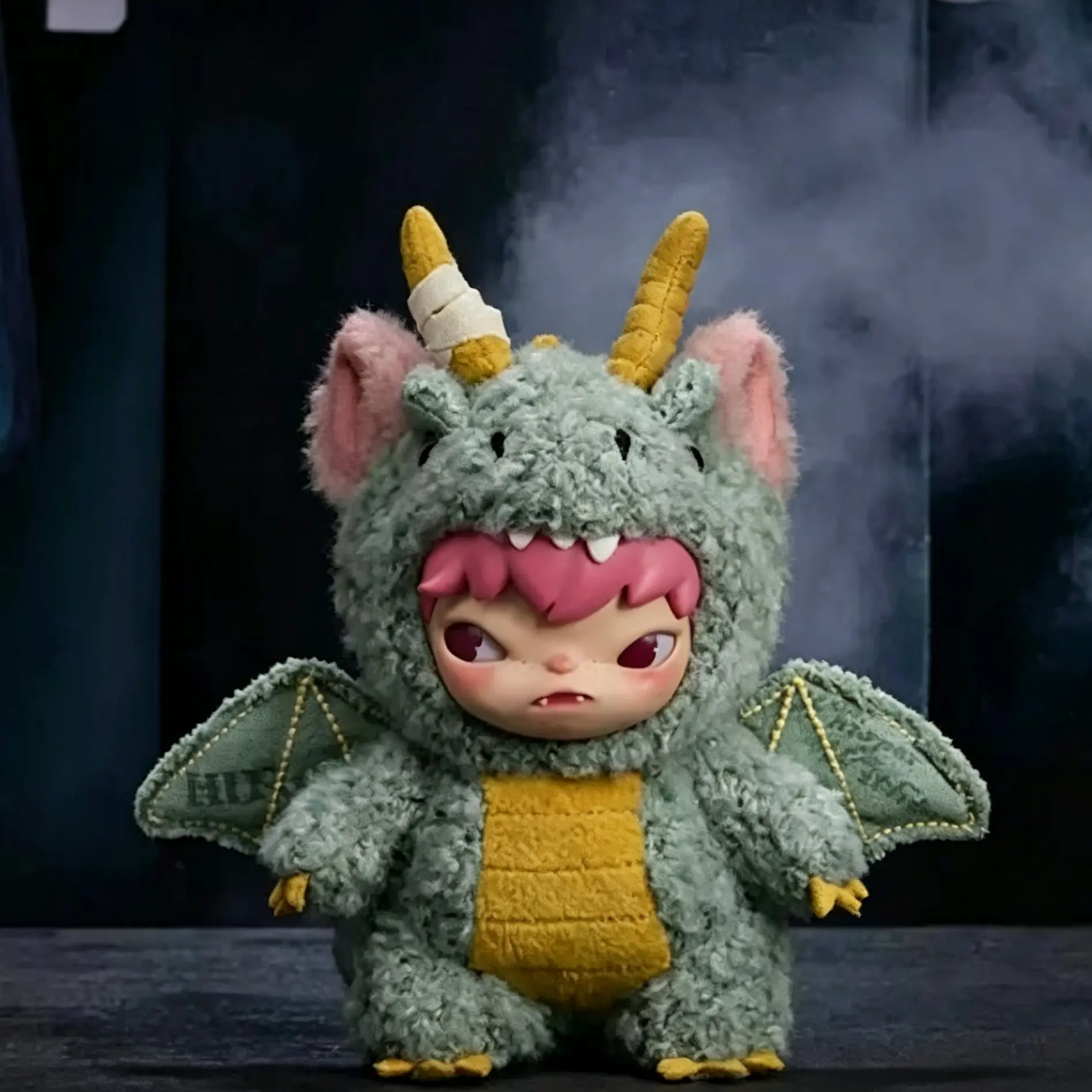 Pop Mart Hirono's Lost Wanderer Series Plush Pendant Blind Box - Official Trendy Fantasy Look Toy Figurine, 12+ Years Toy Collecting Keychain Bag Ornament, Girls' Gift