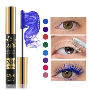 Mcd Makeup Artist 9 Colored Eyelashes Mascaras, 1 Count Thick Curling Volumizing Lengthening Mascara Pink/Brown/White Eyelash Extensions Enhance Your Eye Makeup's Appeal For Green/Blue Eye Colors Voluminous Lengthening Mascara