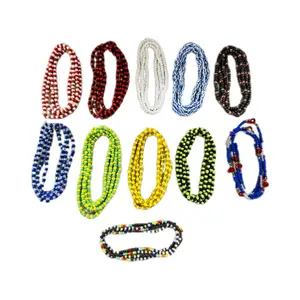 Beaded religious Necklaces Elekes| 11 Collares de Santeria Obatala, Shango, Oshun, Yemaya, Orula, Elegua y Oggun | Collares de Cuentas IFA, Religion Yoruba