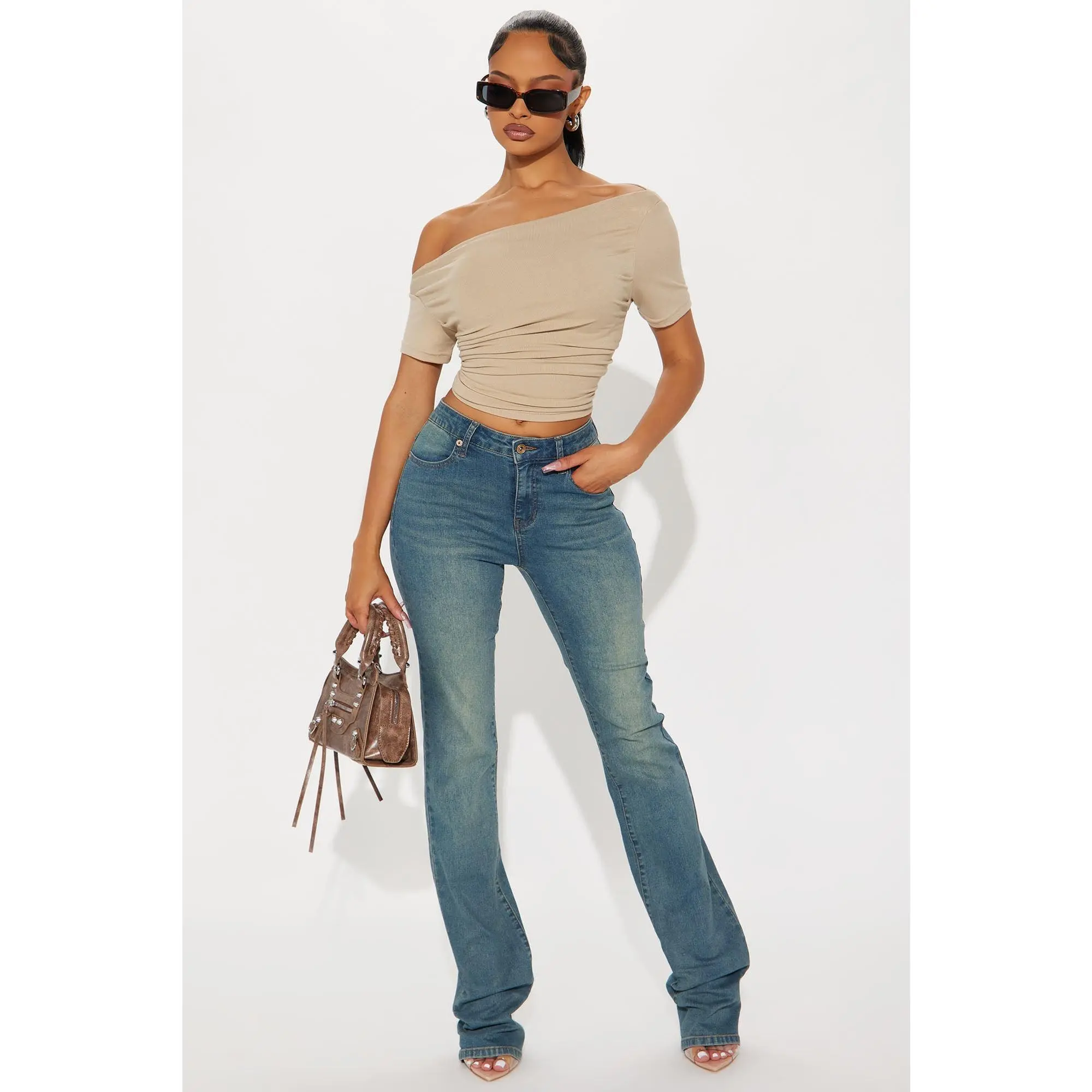 Tall Memphis Stretch Booty Lifter Bootcut Jean - Medium Wash