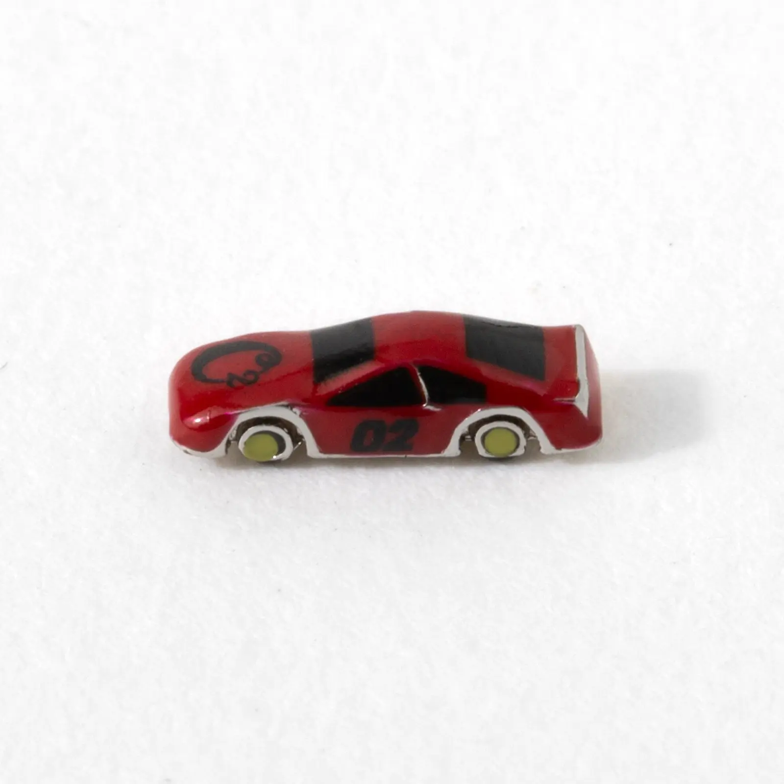 Red Race Car Charm