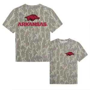 Arkansas Bottomland Camo T-Shirt Men Women, Hunting Graphic Tee, Outdoor Lifestyle Apparel, Casual Streetwear Sizes S-5XL