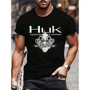 An Angry Fish Pattern Men's T-Shirt. Casual Summer Outdoor Wear. Machine Washable. Outdoor Wear. Short Sleeve Top. Comfortable Fit. Cotton With Slight Stretch. Daily Activity. Outdoor Wear. From The