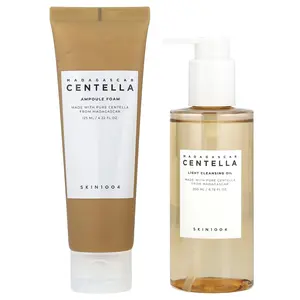 SKIN1004 Madagascar Centella, Double Cleansing Duo, 2 Piece Set