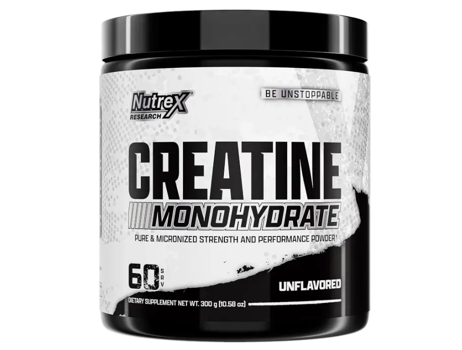 Nutrex Research Creatine Monohydrate Powder Unflavored | 5G Micronized Creatine Powder Per Serving | 60 Servings Healthcare Supplement Dietary Fitness Edible Optimum