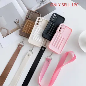 Suitable for Redmi series models Note11/11pro/12/12pro/13/13pro/14//14pro/15/15pro/Redmi 12/Redmi12C/Redmi13/13C/14C/15/15C， Creative multifunctional (suction cup/phone case), equipped with detachable hanging rope, strong adhesion to smooth surface