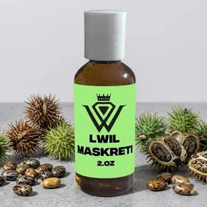 BLACK CASTOR OIL - HAITIAN LWIL MASKRETI size 2oz