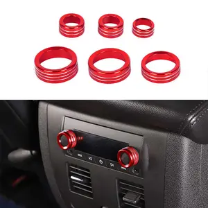 For 2007-2013 Chevy Silverado/Tahoe/Suburban/Avalanche/GMC-YUKON Center Console Switch Adjust Knob Ring