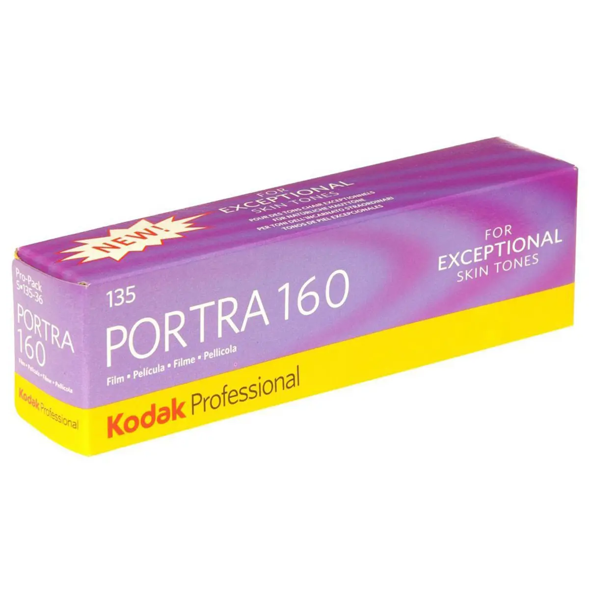 Kodak Portra 160 Color Negative Film - 35mm, ISO 160, 36 Exposures, Pack of 5, Durable for Cameras & Photography Accessories