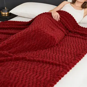 Soft Velvet Blanket, Dual-Sided Soft Skin-Friendly, Living Room Decorative Blanket, Soothing Blanket, Dormitory Single Bed Cover, Throw Blanket, Soft Cozy Blanket, Soft Warm Throw, Soft Blankets, Soft Comfy Blanket