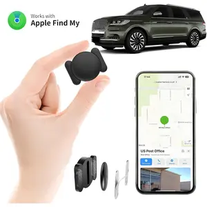 GPS Tracker for Car,Mini Trackers Device with Weatherproof Magnetic Case-No Monthly Fee-Best Hidden GPS Trackers,Anti-lost Device,Works with Apple Find My