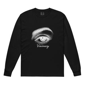 Visionary Graphic Long Sleeve Tee-Oversized Streetwear Aesthetic