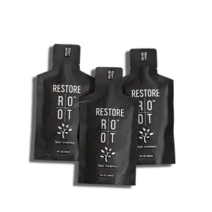 Restore Microbiome (15) Rejuvenation Packs with Vitamin Supplement for Immune Support, Bone & Gut Health - 1 fl oz Each - Vegan Friendly