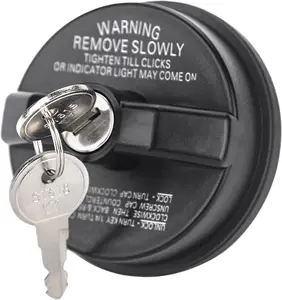 Gas Cap Lock, Locking Gas Cap with Key for Toyota 4Runner Tacoma Honda CRV Tundra Acura Infiniti Nissan Buick Cadillac GMC Chevy, Fuel Tank Caps Automotive Replacement 77300-47020 10504