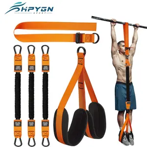 Hpygn Pull-Up Assist Bands, Adjustable Resistance Bands with Foot Loops and Knee Pads, Strength Training Bands for Home Gym and Upper Body Workout，TikTokShopBlackFriday