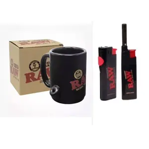 Raw mug cup ceramic coffee cup + phoenix +  extendo