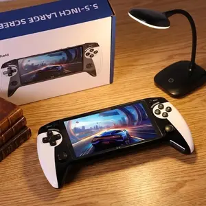 Retro Handheld Game Console, 20000+ Games Library, 64GB Storage, 5.5 Inch Screen, TV Connection, 10+ Emulators, 5 Hour Battery Life