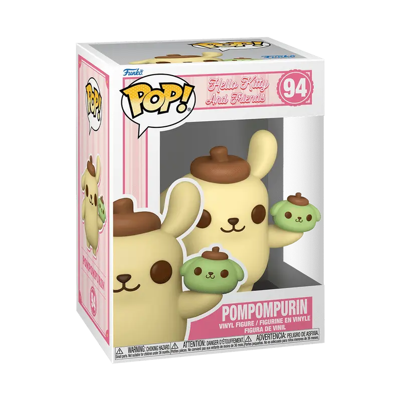 Funko Pop! Sanrio - Pompompurin with Dessert #94 Collectible Pop Vinyl Figure