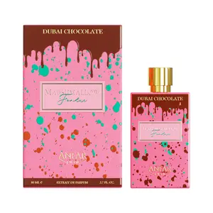 Anfar Dubai Chocolate - Marshmallow Fordue - Fruity Gourmand - Opens with Strawberry, Raspberry, White Chocolate, and Marshmallow - 2.7 oz