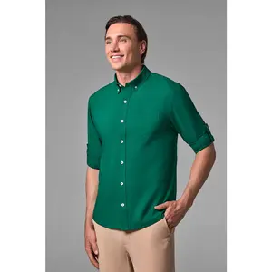 Men's Aricia Long Sleeve Shirt | Eden Green
