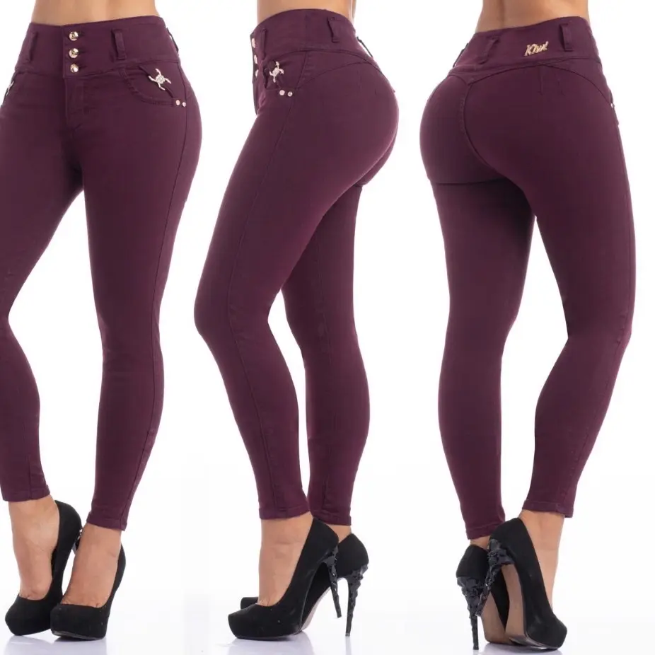 Jeans Colombiano Levantacola 3112